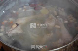 Yam Carrot Chicken Soup recipe
