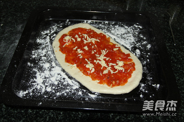 Tomato Bacon Pizza recipe