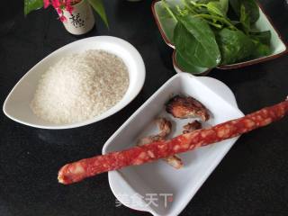 Sausage Claypot Rice (rice Cooker Version) recipe