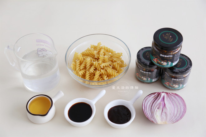 Fried Spiral Noodles recipe