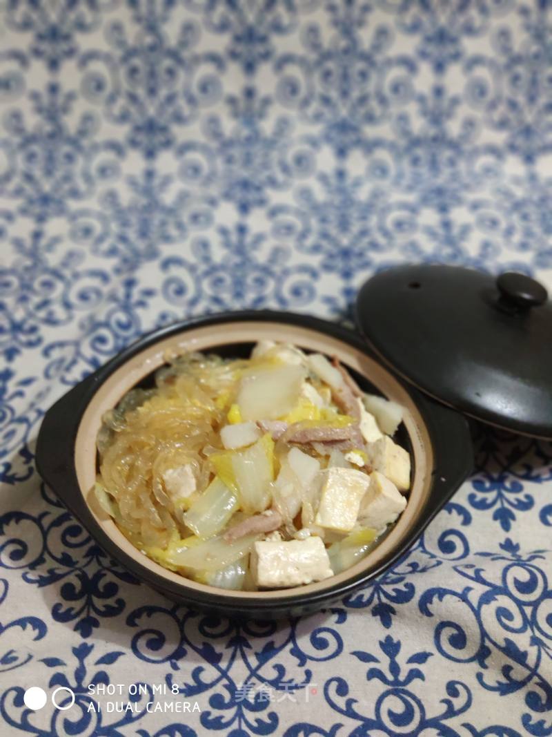 Tofu Stewed with Cabbage recipe