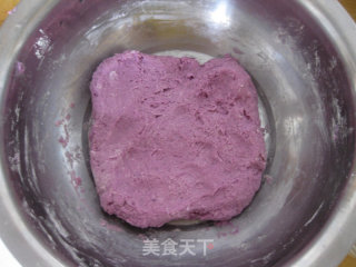 Purple Sweet Potato and Honey Bean Paste recipe