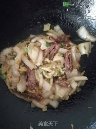 Stir-fried Baby Vegetables with Beef recipe