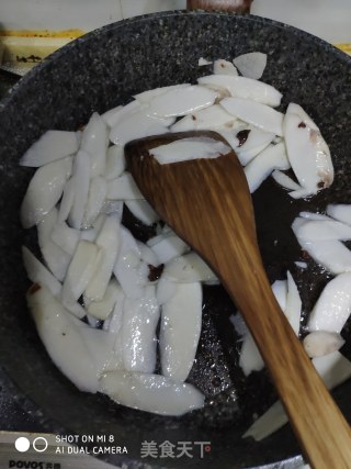 Fried Chili with Yam Pill recipe