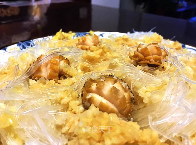 Abalone and Garlic Vermicelli recipe