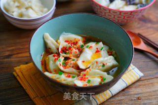 Oyster Meat Dumplings recipe