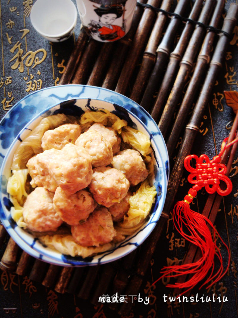 Homemade Steamed Meatballs