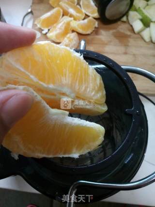 Orange Pear Juice recipe