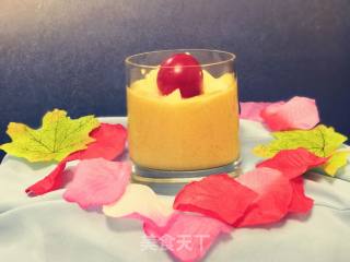 Mango Puree Mixed with Apple Cherry Tomatoes recipe