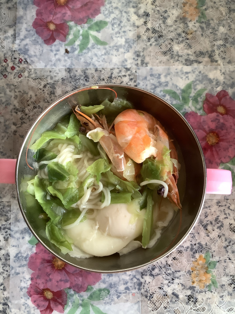 Shrimp and Vegetable Noodles recipe
