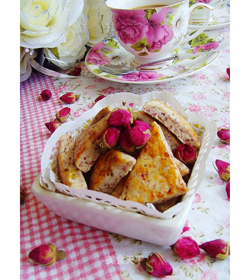 English Dim Sum---rose Scones recipe