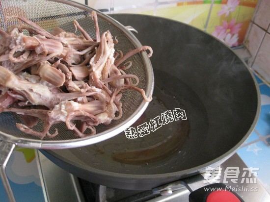 Three Silk Mixed Duck Tongue recipe