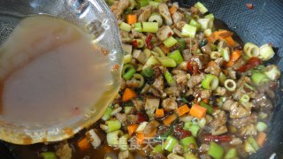 Wild Bamboo Shoots Minced Pork Fried Sauce recipe