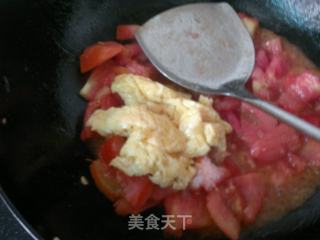 Scrambled Eggs with Tomatoes recipe