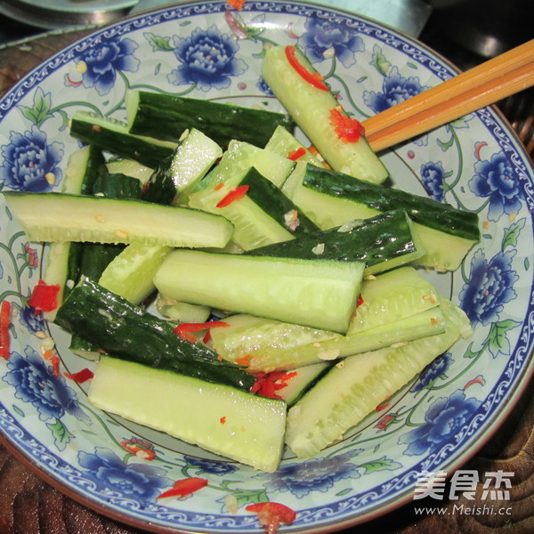 Garlic Cucumber recipe