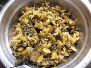 Fried Minced Pork with Sauerkraut recipe