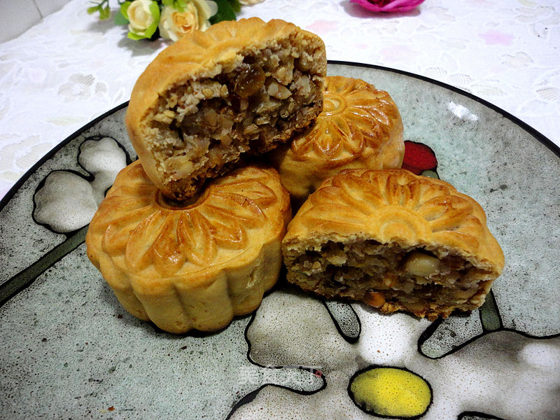 Five Kernel Moon Cakes recipe