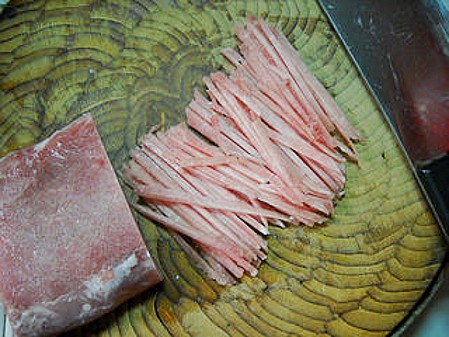 Leek-flavored Shredded Pork with Dried Tofu recipe