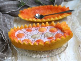 Papaya Coconut Sago recipe