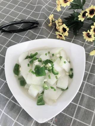 Vegetarian Fried Winter Melon Slices recipe