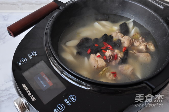 Yam Chicken Drumstick Soup recipe