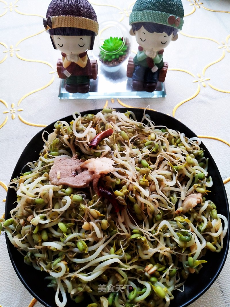 Vinegar Stupid Bean Sprouts recipe