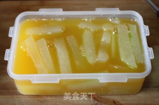 【orange Juice Winter Melon Sticks】——small Snacks that Can be Used to Dispel Heat Even with Zero Cooking recipe
