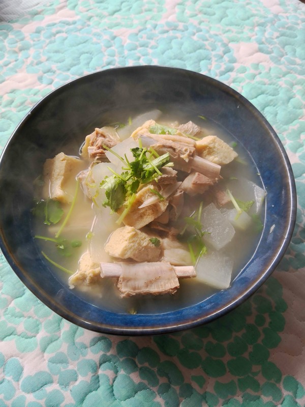 Lamb Chops Frozen Tofu Soup recipe