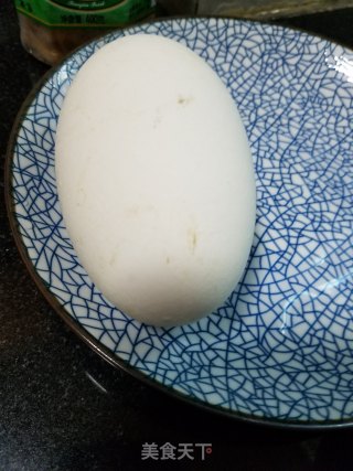 Steamed Goose Egg recipe