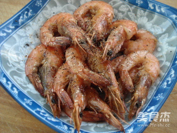 Grilled Shrimp with Black Pepper recipe