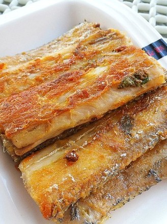 Fried Grilled Saury recipe