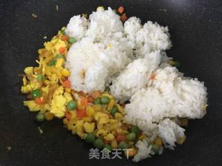 Mixed Vegetable Fried Rice recipe