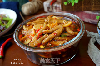 Lemon Sour Chicken Feet recipe