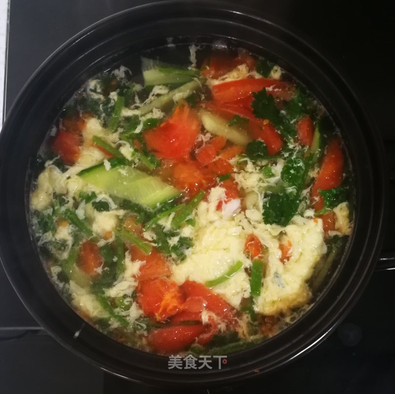 #御寒美食#～tomato Slice Soup recipe