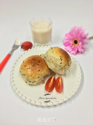 #trust of Beauty# Coconut Fragrant Black Sesame Bread recipe