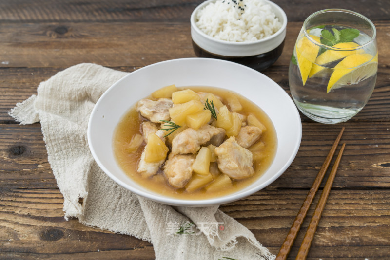Sweet and Sour Chicken with Pineapple recipe