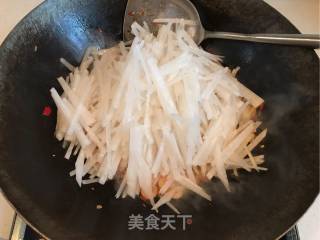 Super Serving ~ Antarctic Krill Stir-fried Shredded Carrot recipe