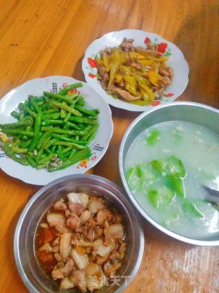 Squid with Green Pepper recipe