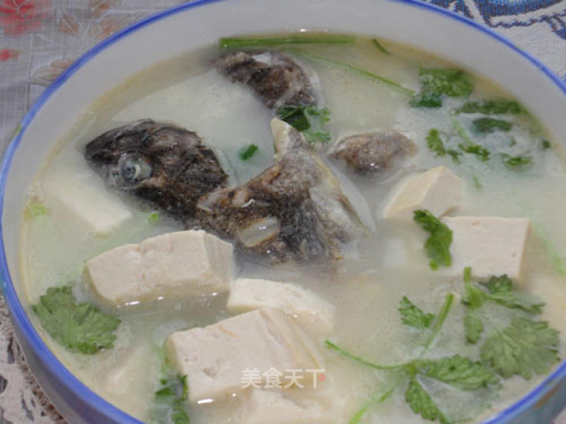 Black Fish Tofu Soup recipe