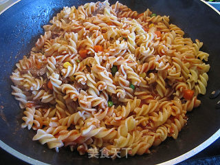 Black Pepper Beef Tenderloin Spaghetti recipe