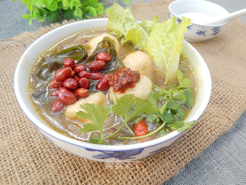 Fish Ball Hot and Sour Noodles recipe