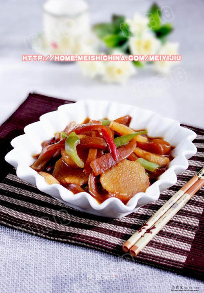 A Beauty Dish that Never Goes Out of Style-stewed Pork Skin with Yam recipe
