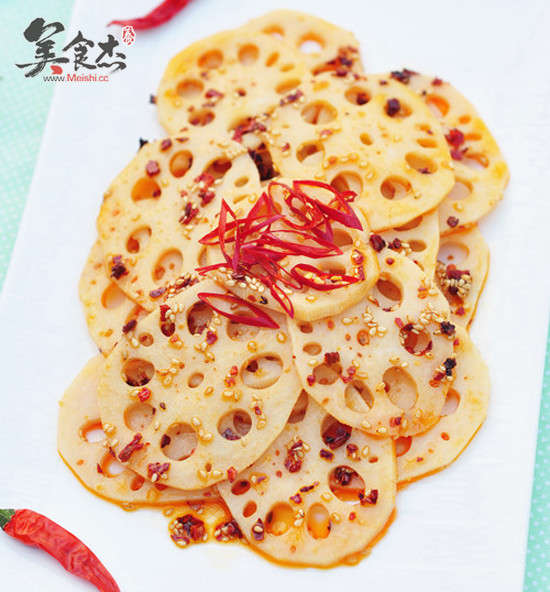 Red Oil Lotus Root recipe