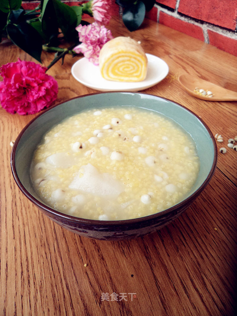 Barley, Yam, Millet Congee recipe