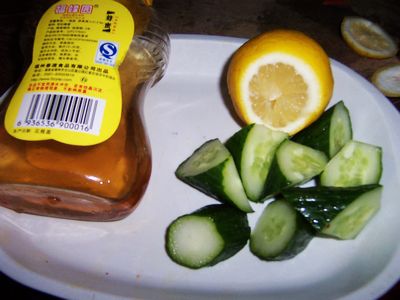 Lemon Honey Cucumber Juice recipe