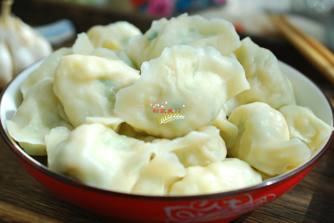 Vegetable Dumplings with Cabbage and Egg recipe