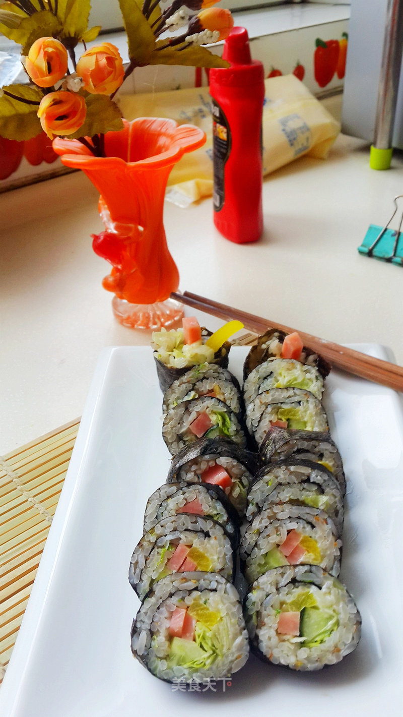 Homemade Popular Sushi recipe