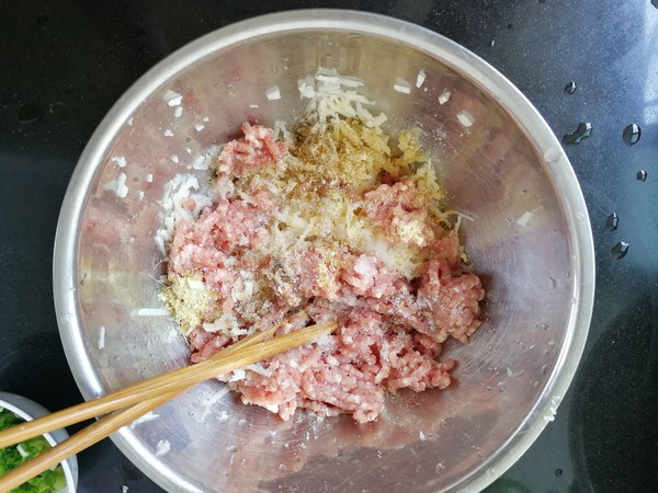 Lotus Root Meat Dumplings recipe