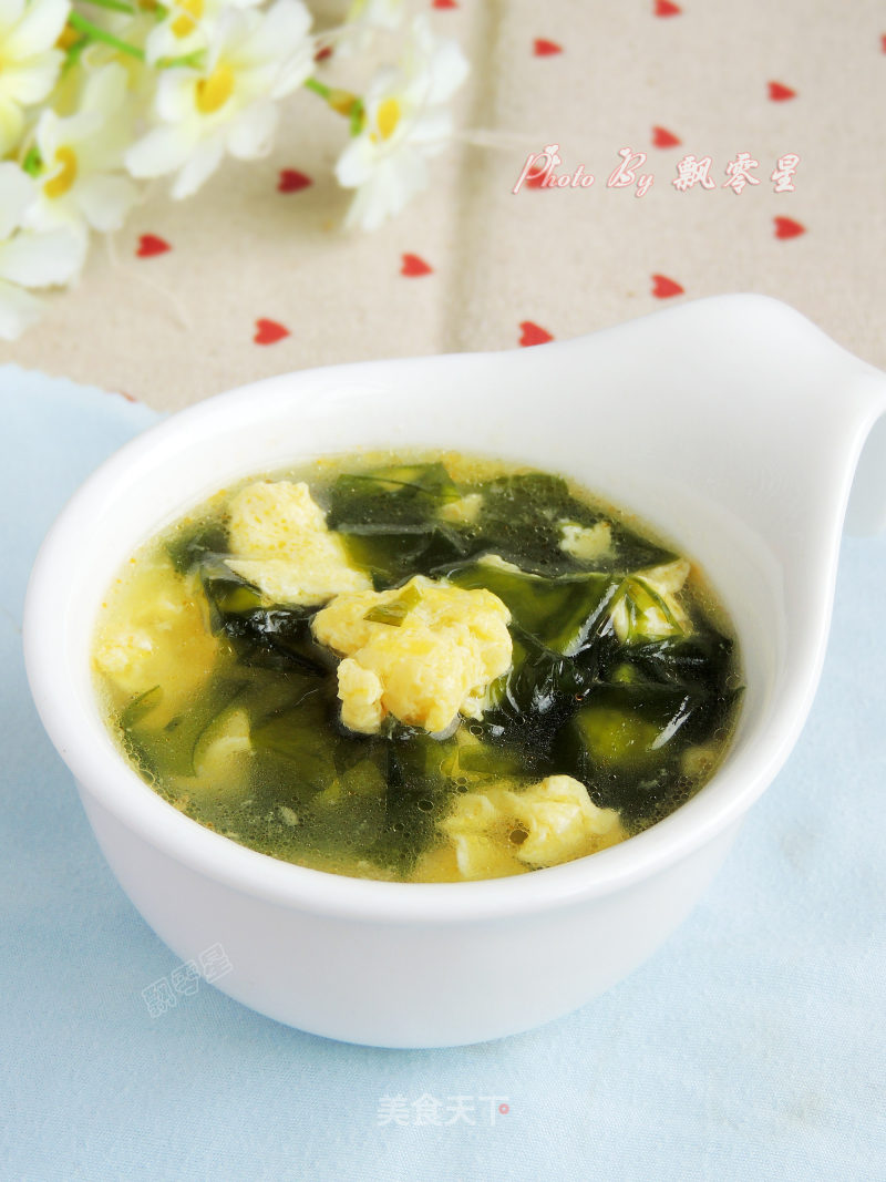 Wakame and Egg Soup recipe