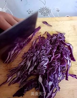 Purple Cabbage Salad recipe
